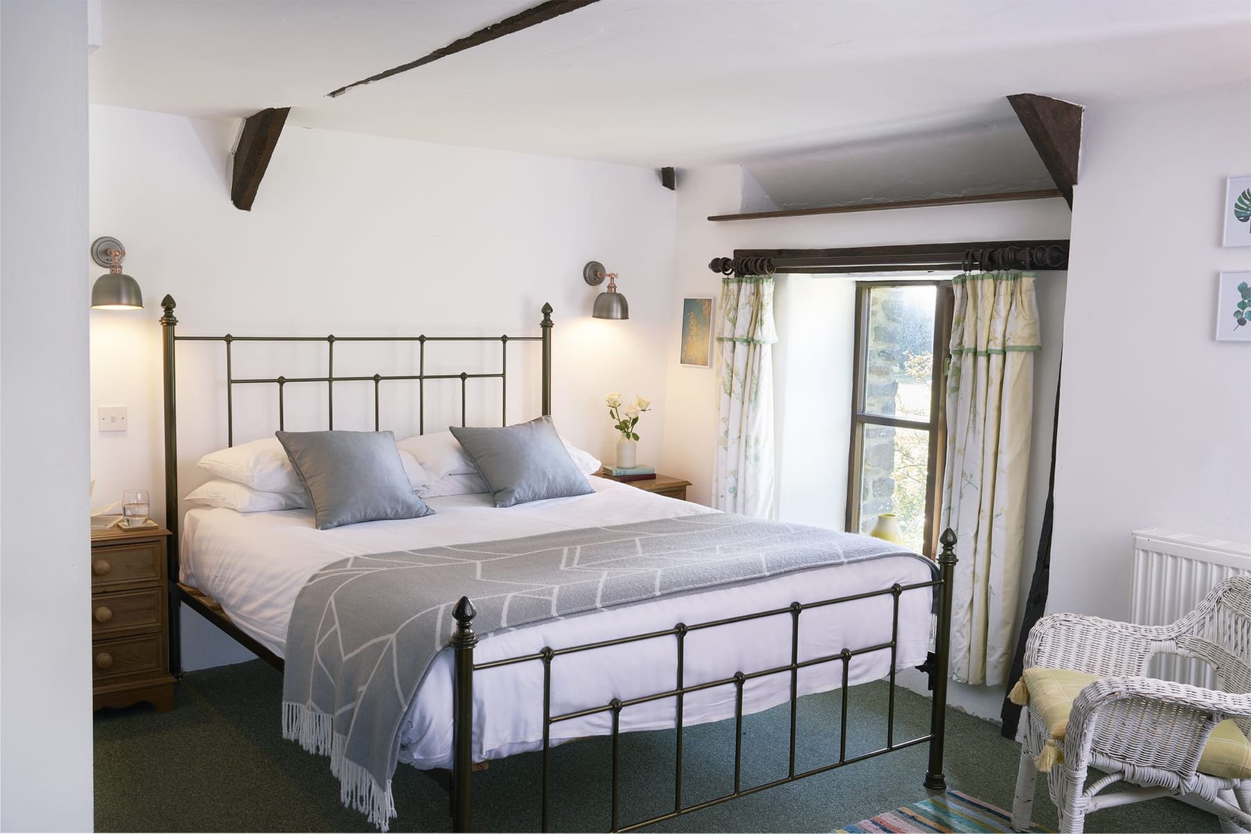 Master bedroom at Jasmine Cottage