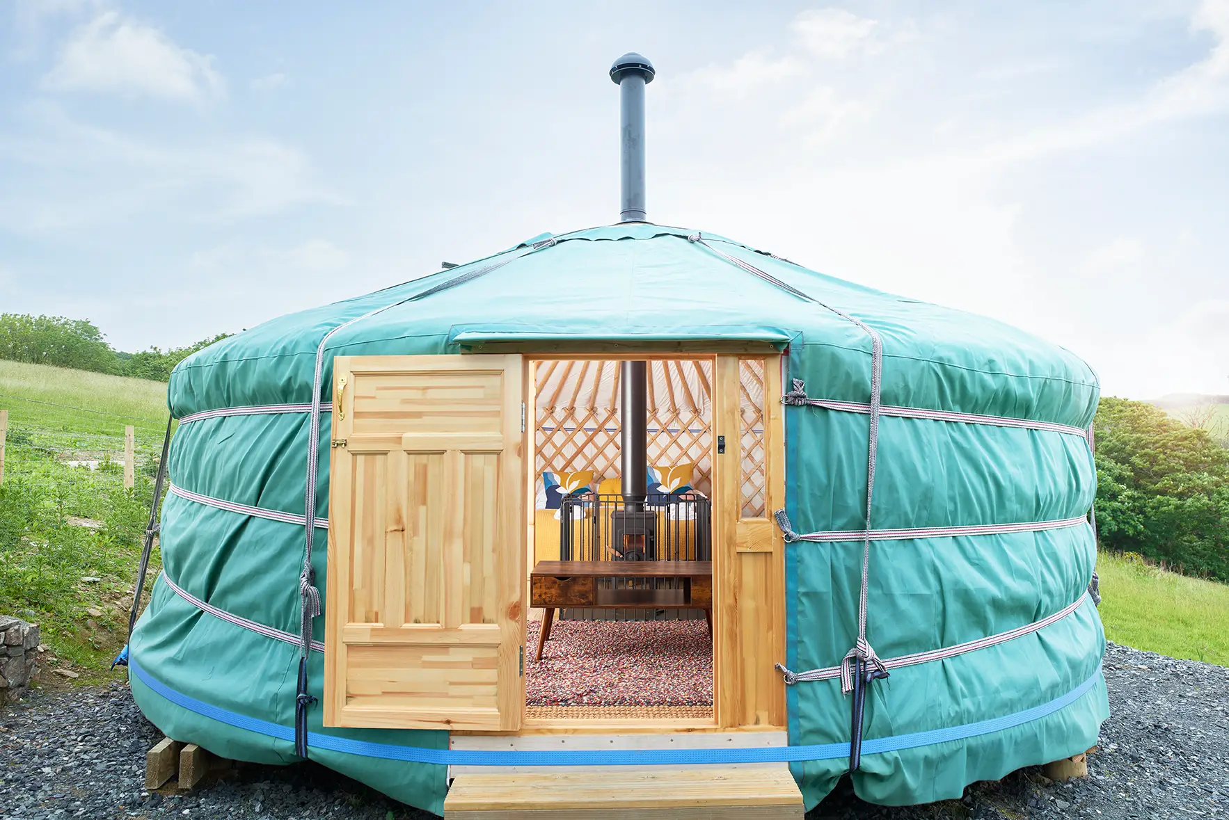 Our Brand New Yurts are now Open!