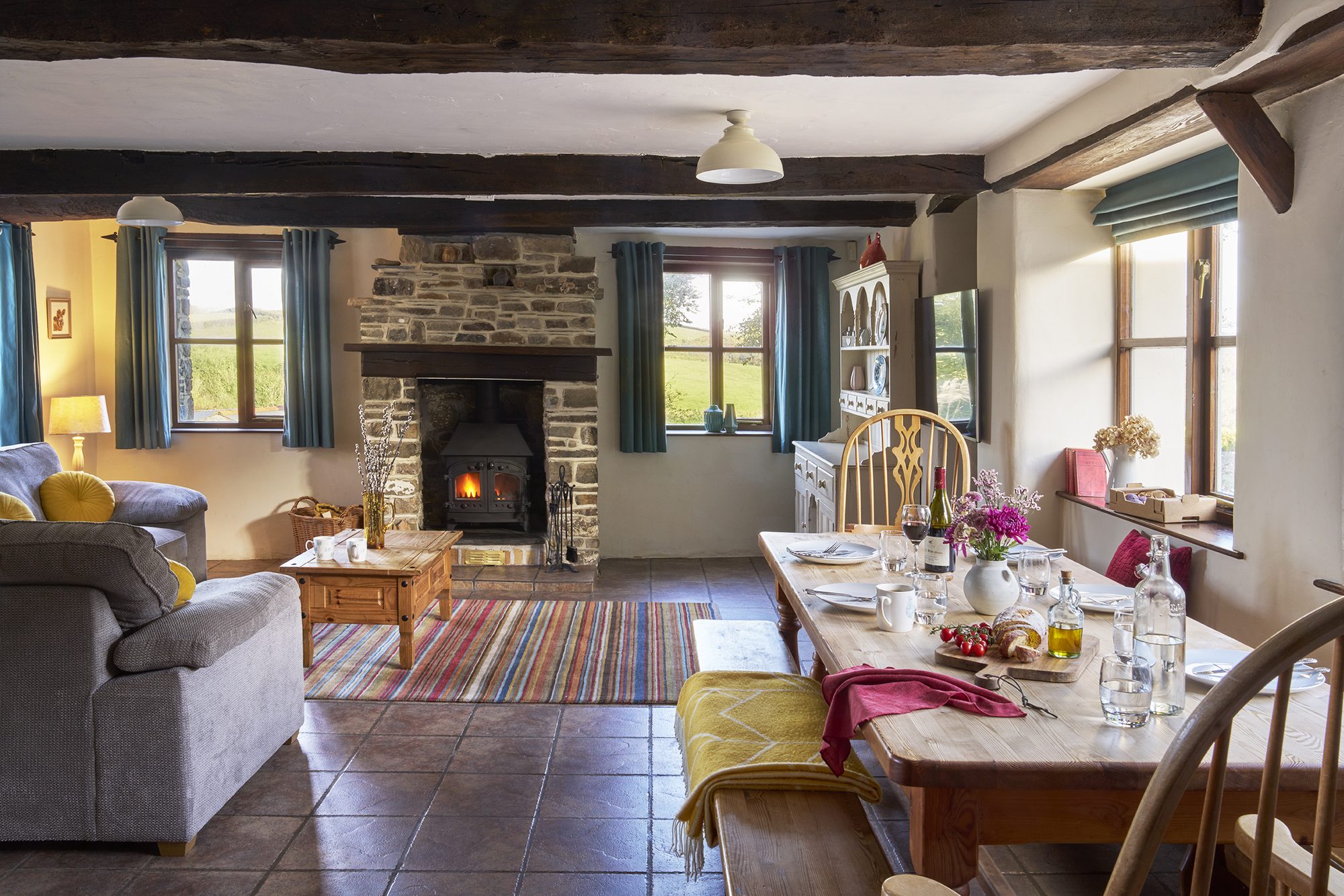 Jasmine Cottage kitchen dining