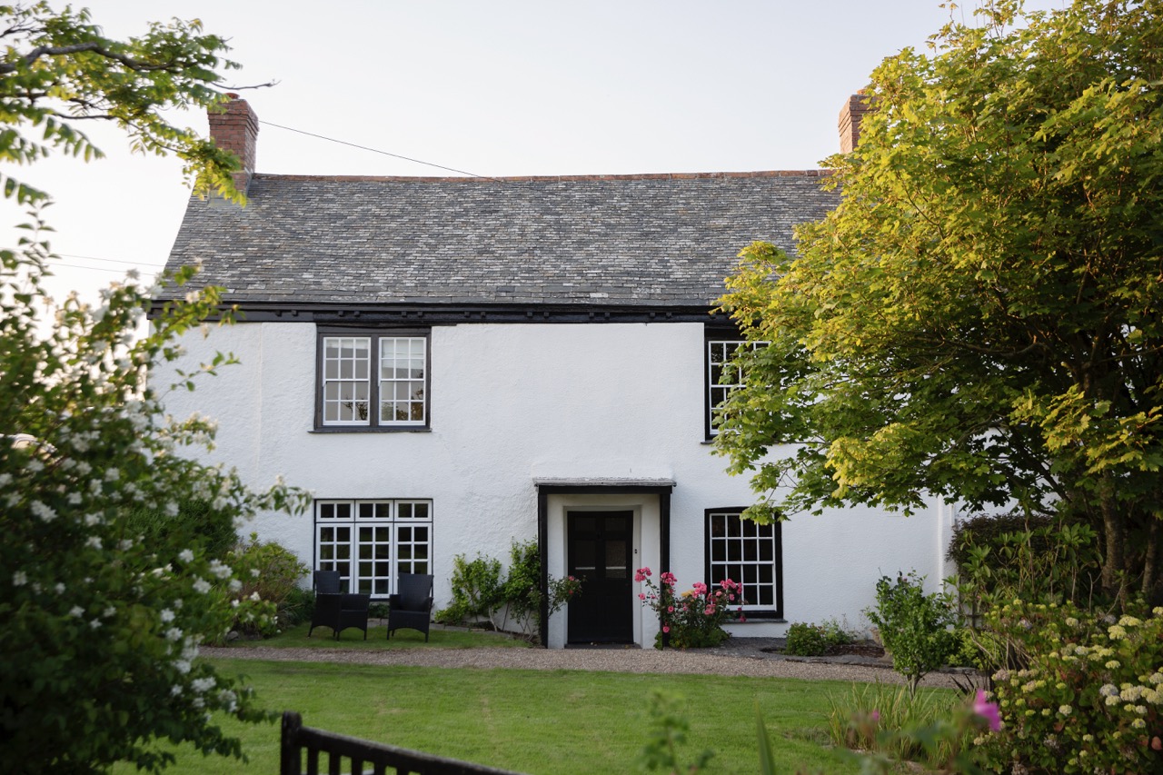 The Manor House at Woodlands — a 17th-century Cornish stone farmhouse