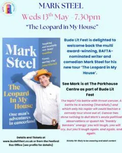 Bude Literary Festival 2026 guest author