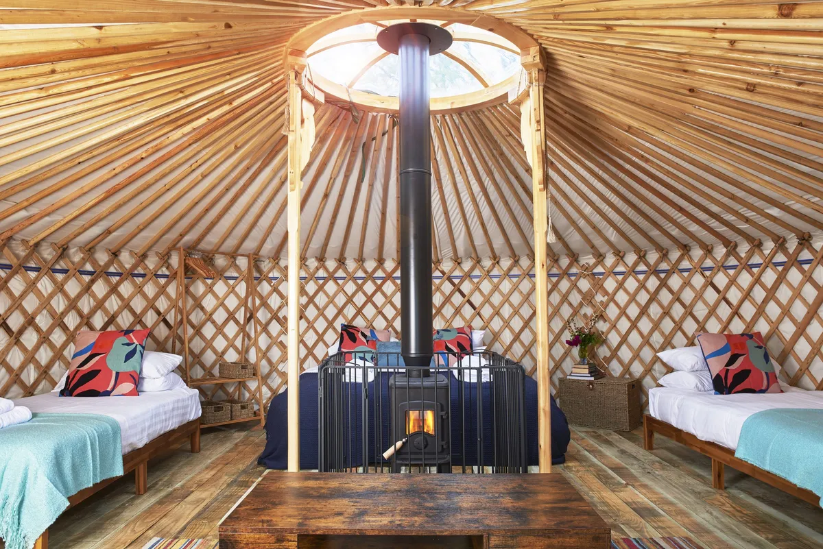 Fenton Yurt Woodlands Manor Farm