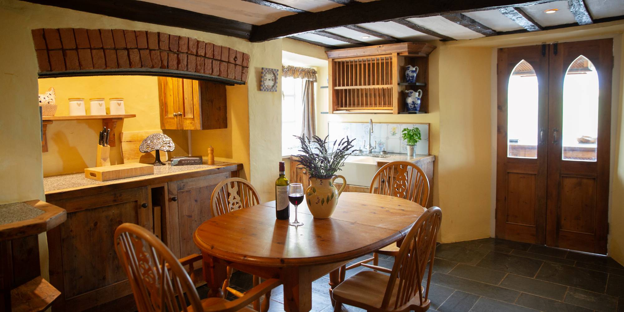 Manor Kitchen 219A5515 1 Family Holidays In Cornwall With Pool   Manor Kitchen 219A5515 1 