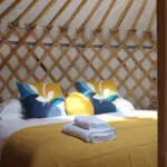 Budhyn Yurt, double bed