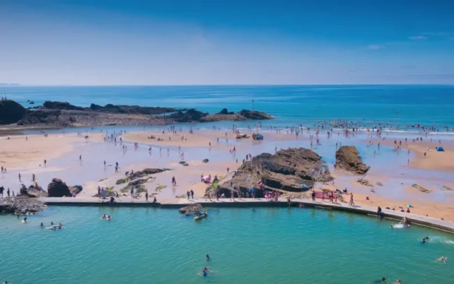Bude Sea Pool Blue