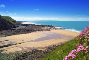 Duckpool Beach, Near Woodlands Manor Farm